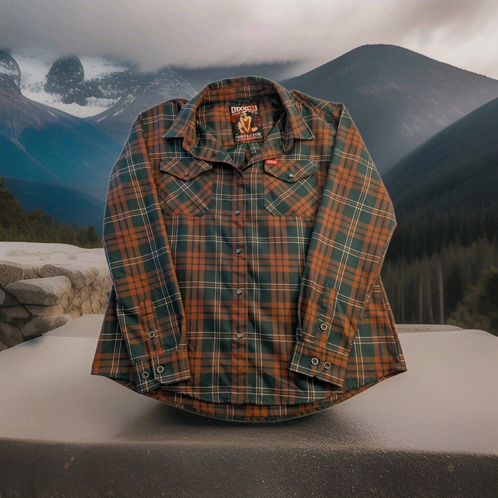 Men's Dixxon Flannel Co. The Mistletoe 2 Plaid Button Up Shirt XL Red Green